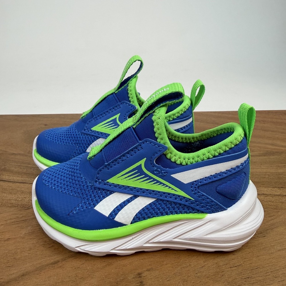 New Little Kids Reebok Lite Spinner Blue Comfort Casual Sneakers Size 5 C NIB - Picture 2 of 8